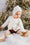 Gilet Bébé en Cachemire - Arthur Ajouré Blanc